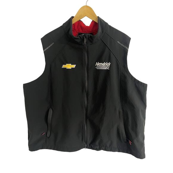 NASCAR Hendrick Motorsport Team Softshell Vest - Black Size 3XL - Picture 1 of 11